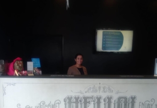 Sandra Rodríguez, recepcionista en el Hotel Vincci Bit