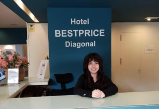 Andrea Gómez, finaliza sus prácticas de Recepcionista en el Hotel BESTPRICE Diagonal